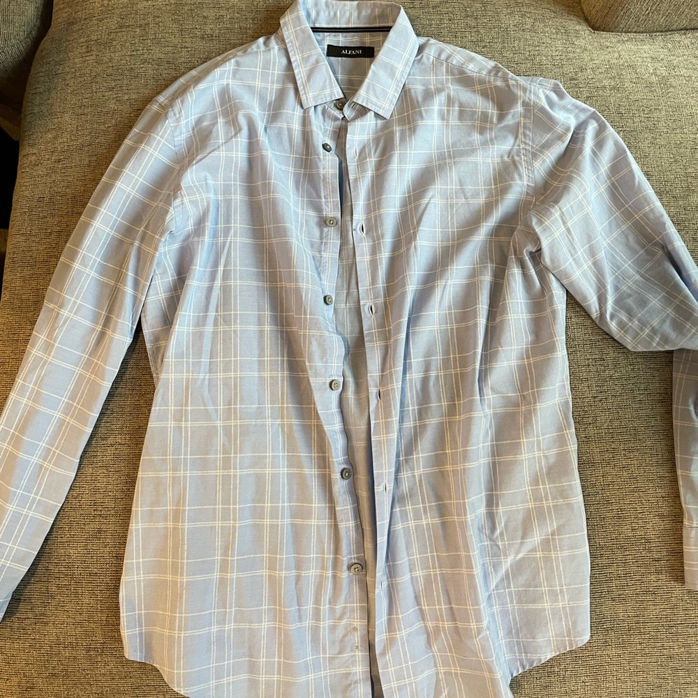 Men’s large Alfani dress button up
